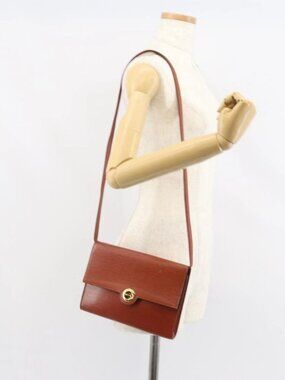 LOUIS VUITTON Epi Arsch Shoulder Bag 2Way Brown M52573 LV Auth hk3267